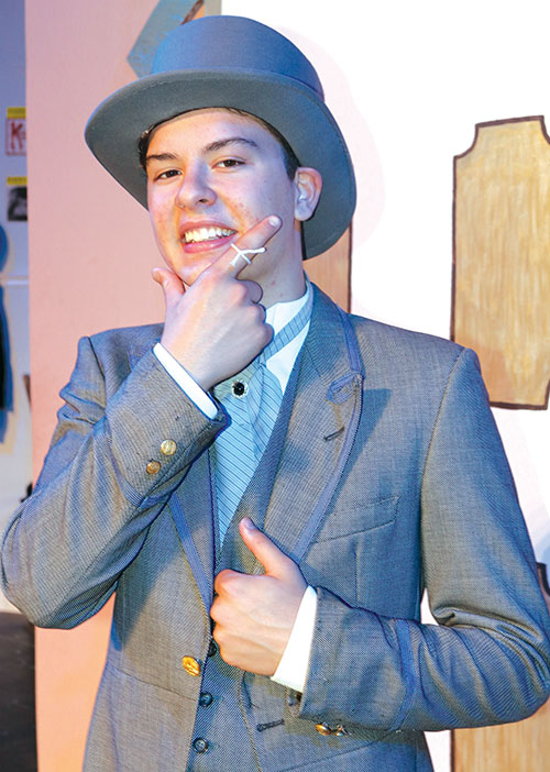 TRISHA MURPHY/Palatka Daily News – Matthew Snider, a senior in the Palatka Junior-Senior High School Musical Theatre Department, will perform his last show, “The Drowsy Chaperone, A Musical Within A Comedy,” which will start at 7:30 p.m. Friday and Saturday and 2:30 p.m. Sunday.