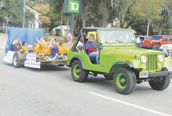 File photo – The Church of Jesus Christ of Latter-day Saints participates in a previous Christmas parade in Crescent City.