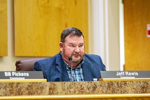 Putnam County Commissioner Jeff Rawls discusses projects for 2021 during Tuesday’s Board of County Commissioners workshop.