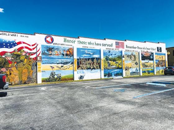 Murals such as this one in downtown Palatka could receive extra protection if the Board of County Commissioners approves a historical protection ordinance.