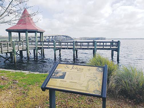 The “Witch’s Hat” at the Palatka riverfront was one of the structures Robert Taylor designed.