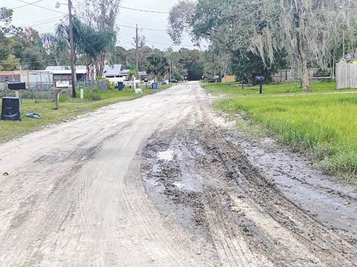 Residents of St. Johns Riverside Estates asked for their bumpy roads to be paved.
