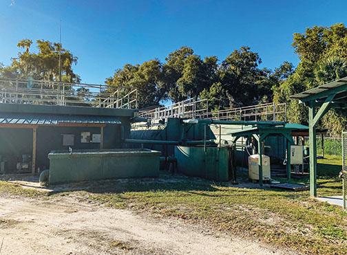 Welaka’s wastewater treatment plant on 11th Avenue will benefit from $9.8 million allocation from the Florida Department of Environmental Protection.