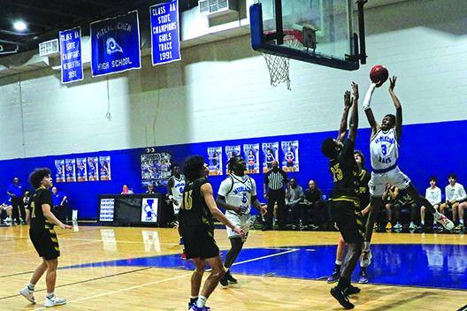 Interlachen’s Jaden Perry is having a very good year, but caught in a difficult basketball district. (RITA FULLERTON / Special to the Daily News)