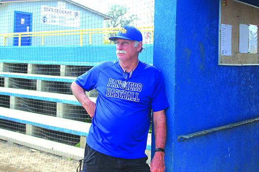 Sam Rick has taken over from his son as Palatka Junior-Senior High School baseball coach. (MARK BLUMENTHAL / Palatka Daily News)