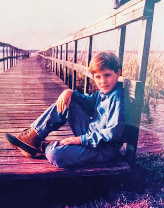 East Palatka resident and former County Commission candidate Joshua Mast is seen here as a child 1997.