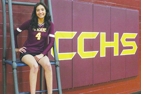 Aleni Carbajal is Crescent City’s first two-time Daily News Volleyball Player of the Year since Malayshia Rossie performed the feat in the 2012 and ‘13 seasons. (MARK BLUMENTHAL / Palatka Daily News)
