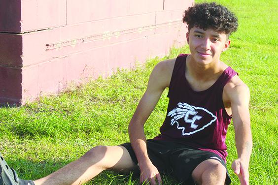 Crescent City’s Anthony Vazquez became Putnam County’s first cross country runner to compete at the FHSAA 2A championship since Palatka’s Matt Hurst in 2011. (MARK BLUMENTHAL / Palatka Daily News)