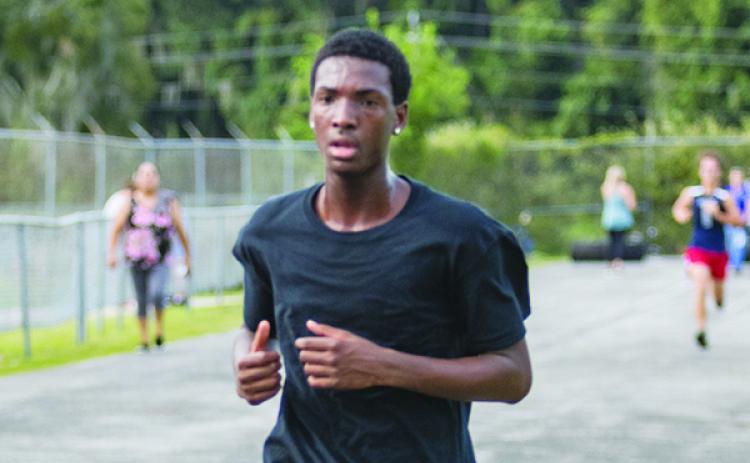 Palatka’s James Bellamy led all county boys with a fourth-place time of 21:13 at the Raider Invitational on Thursday. (FRAN RUCHALSKI / Palatka Daily News)