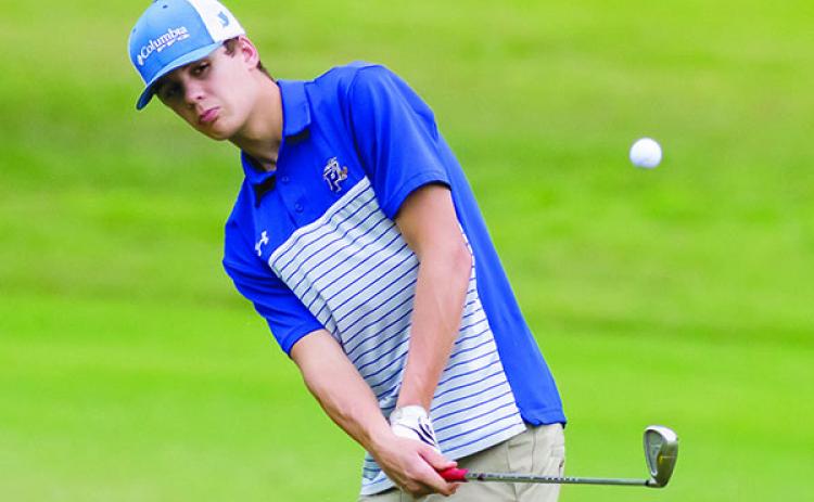 Braden Feagin shot a 51 for Palatka in its win over Clay on Thursday. (FRAN RUCHALSKI / Palatka Daily News)