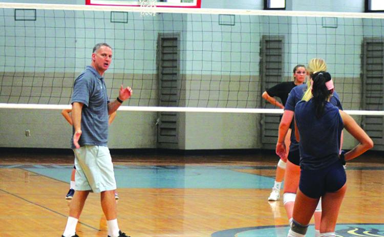 Matt Cohen saw his St. Johns River State College volleyball team win 22 matches for the second straight year. (MARK BLUMENTHAL / Palatka Daily News)