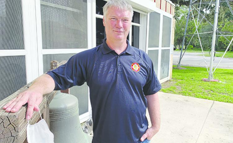Palatka Fire Department interim Chief Chris Taylor was promoted to the full-time position.