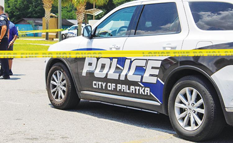 A Palatka Police Department vehicle is parked outside of Taco Bell in Palatka earlier this month.