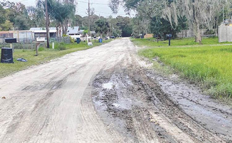 Residents of St. Johns Riverside Estates asked for their bumpy roads to be paved.
