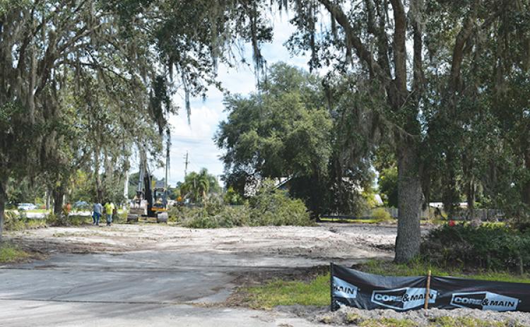 BRANDON D. OLIVER/Palatka Daily News – The East Palatka Car Wash at 207 U.S. 17 has been demolished as the site is slated to become an AutoZone location.