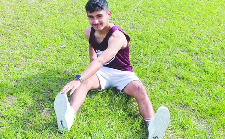 Crescent City’s Felipe Serrano-Santana finished in the top 10 in all the races he competed in with the exception of one this fall. (MARK BLUMENTHAL / Palatka Daily News)