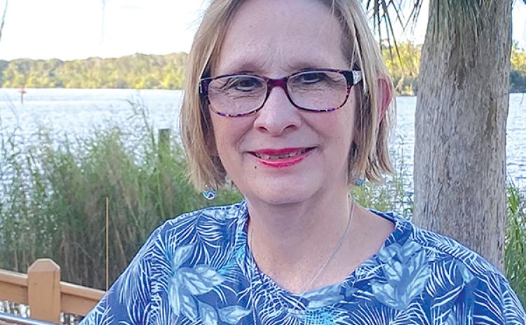 Submitted photo – Sharon E. Buck will give a review of the first book in her mystery series, “A Dose of Nice and Murder,” at 6 p.m. Thursday at the Woman’s Club of Palatka.
