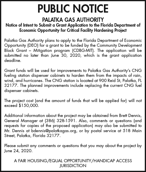 PALATKA GAS AUTHORITY