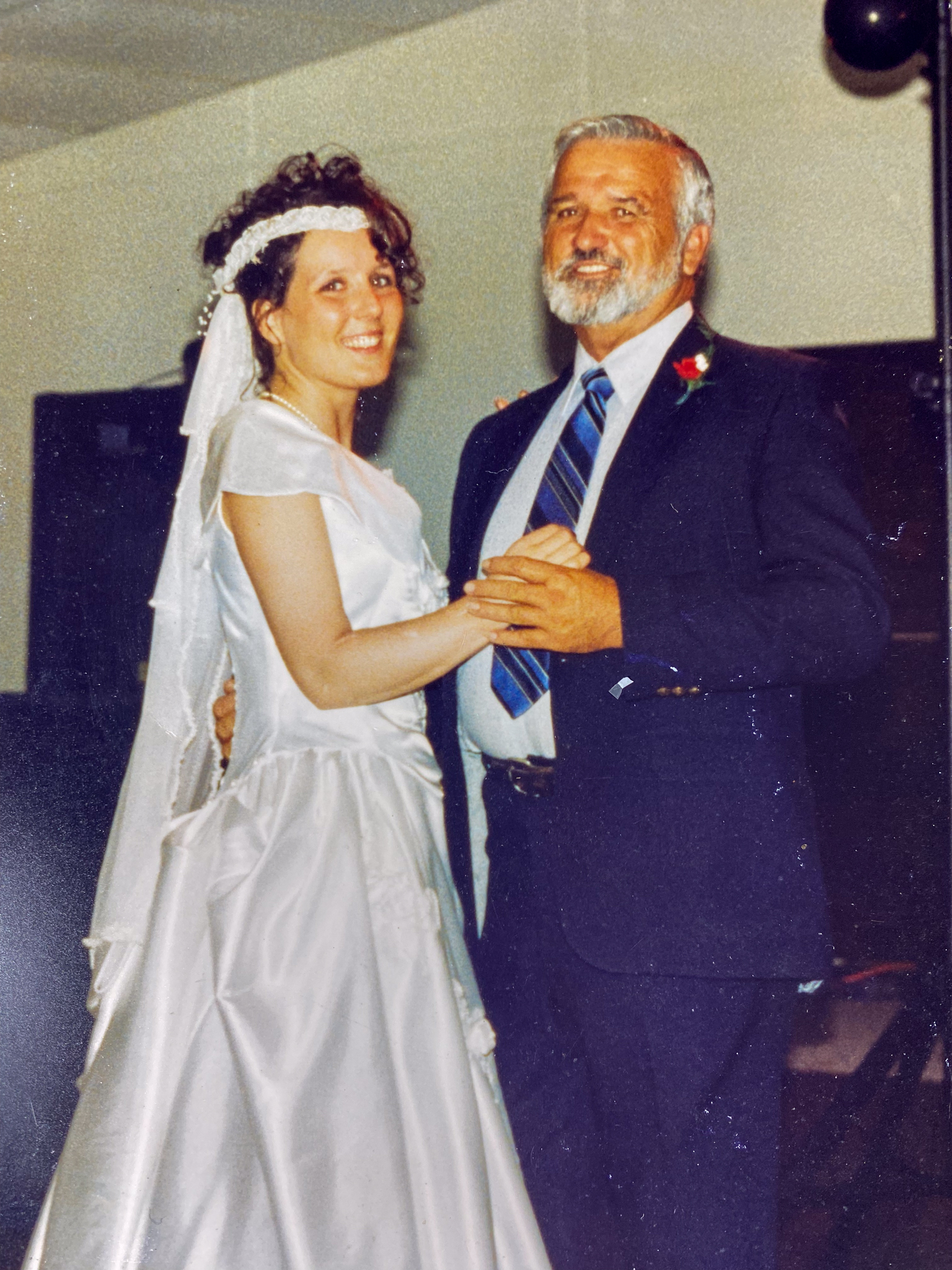 Submitted by Kim Hall. Victor Szatkowski dances with his daughter Linda Mac Neill on her wedding day. 