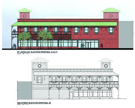 Plans for the old JCPenney building.