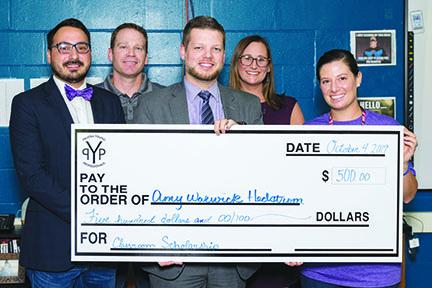 Palatka Young Professionals awarded $500 grants to two Putnam County teachers.