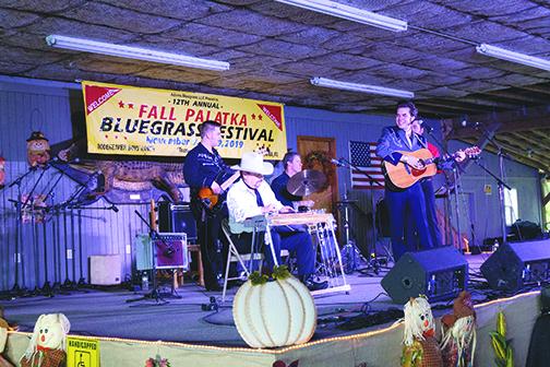 The Malpass Brothers Band performs during the Fall Palatka Bluegrass Festival.