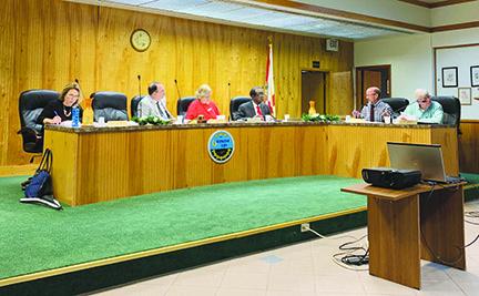 The Crescent City Commission discusses the search process to find the new city manager.
