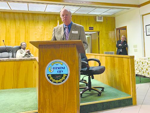 John Holman was appointed to be Crescent City's new city manager.