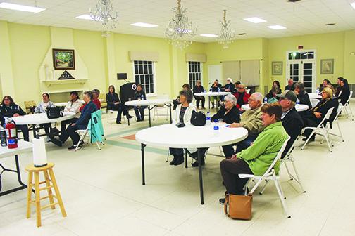 The Woman's Club of Palatka hosted an active shooter class.