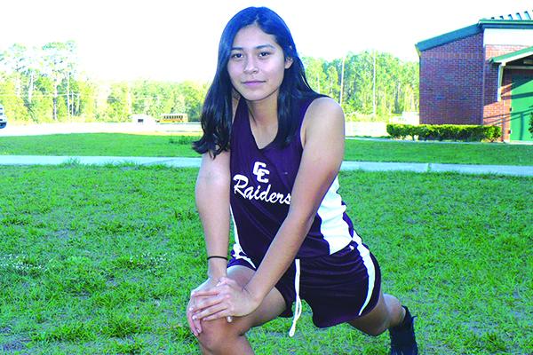 Yesenia Vasquez is one of the last of Crescent City’s five-year varsity athletes. (MARK BLUMENTHAL / Palatka Daily News)