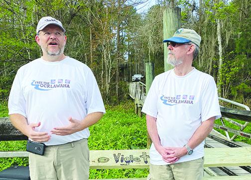 Free the Ocklawaha advocates gather Wednesday to talk about what they say are the benefits of dismantling the Rodman dam.