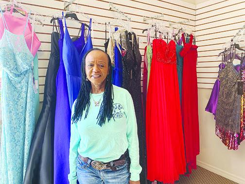 Angela Murtagh, owner of Angela’s of Palatka, which sells bridal and prom dresses, says if local proms are canceled, half of her yearly revnue wpuld be lost.