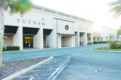 The Putnam County Government Complex is normally where the Board of County Commissioners meets, but the group’s meeting Tuesday will be online.