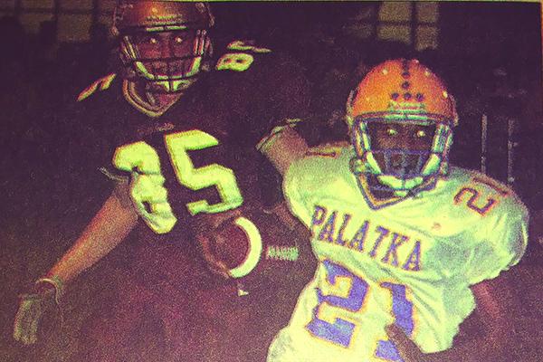 Palatka High’s running back Kedric Wright broke John L Williams’ career rushing yards record in the Panthers’ win against St. Augustine in 2003. (Daily News file photo)