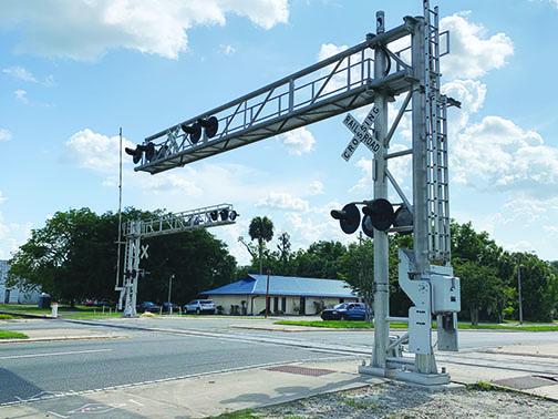 Improvements to the railroad crossing on Reid Street are scheduled to begin next week.