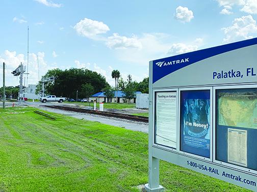 The walkway to the Amtrak train station in Palatka will be repaved as part of Operation Stride that begins July 23.