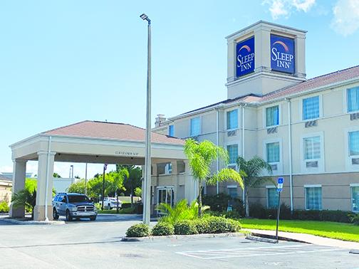Authorities said a man was shot Saturday in the lobby of Sleep Inn & Suites in Palatka.