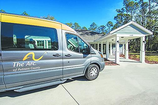 An Arc of Putnam County van prepares to pick up Arc clients earlier this year before the pandemic forced the agency to scale back some of its programs.