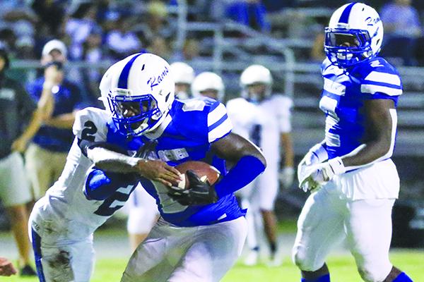Faizon Sutton had 91 yards rushing and receiving for Interlachen. He scored two touchdowns. (GREG OYSTER / Special To The Daily News)