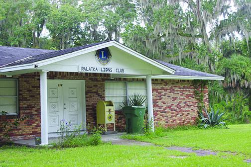 Palatka city officials will discuss the Lions Club building, 318 Osceola St., at the city commission meeting Thursday.