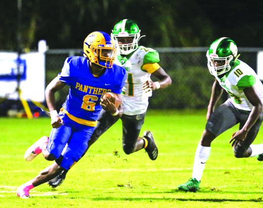 O’marrion Wilson had 206 yards rushing with two touchdowns last week in Palatka’s 20-15 victory over Middleburg. (GREG OYSTER / Special To The Daily News)