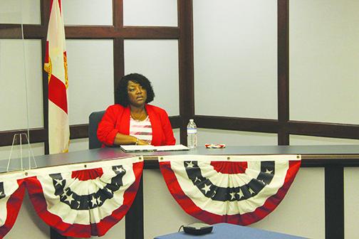 Superintendent candidate Pamela Brown.
