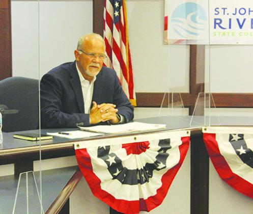 State Rep. Bobby Payne, R-Palatka, participates in a political forum in October.