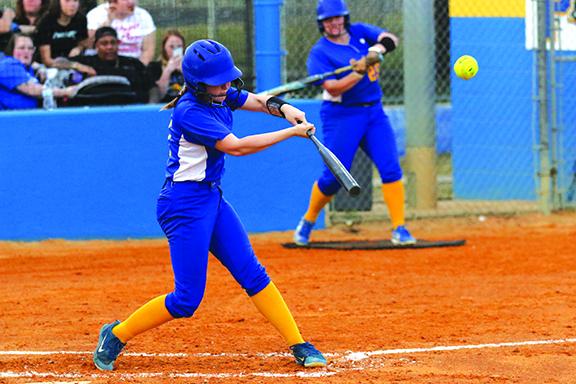 Palatka High School’s Carlie Drew returns for her fourth season on the varsity softball team. (GREG OYSTER / Special To The Daily News)