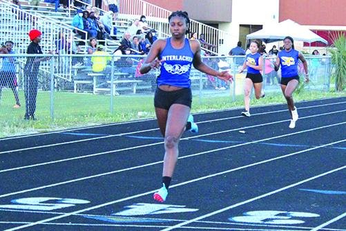 Reva Godbolt was the Daily News Girls Track Athlete of the Year during the 2018 season. (MARK BLUMENTHAL / Palatka Daily News)