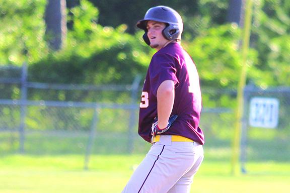 Dylan Hutchinson, the first Crescent City High basebal player to earn county player of the year honors in seven years, helped the Raiders reach the state tournament for the first time since 2015. (MARK BLUMENTHAL / Palatka Daily News)