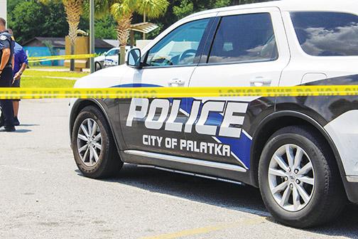 A Palatka Police Department vehicle is parked outside of Taco Bell in Palatka earlier this month.
