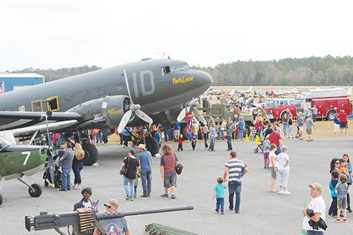 Putnam residents and visitors attend the 2020 Fly-in and Classic Car Show, one of the last large events locally before the COVID pandemic began.