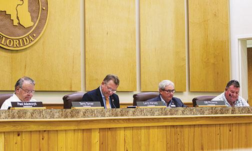 Putnam County commissioners discuss the budget for the 2021-2022 fiscal year, which begins Friday.