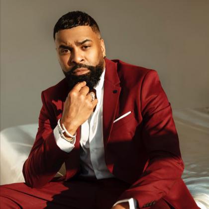 Courtesy of Ancient City Entertainment. R&B singer Ginuwine, seen here, will headline this year's Blue Crab Festival. 